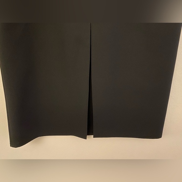 Fabiani Black Midi Long Cropped Workwear Skirt Women's Size 12 Large - Picture 7 of 10